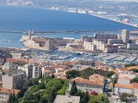 Marseille Blick von Notre-Dame de la Garde
