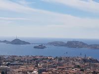 Marseille Blick von Notre-Dame de la Garde