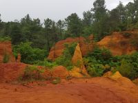 Roussillon Ockersteinbruch