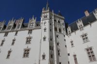 Herzogenpalast von Nantes im Innenhof