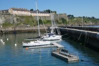 das Fort von Vauban im Hintergrund