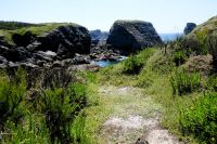 Spazierweg am Haus von Sarah Bernhardt