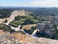 IProvence Intensiv - Blick vom Burgberg in Les Baux