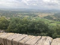 Provence Intensiv - Blick vom Balkon in Gordes