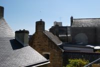 Blick über die Dächer von der Stadtmauer