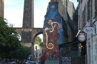 Fassadenkunst in Morlaix
