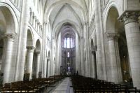 in der Kathedrale von Le Mans