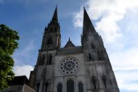 eine weitere Ansicht der Kathedrale von Chartres