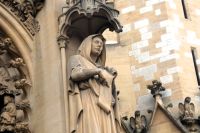 der Heilige Daniel an der Kathedrale von Metz