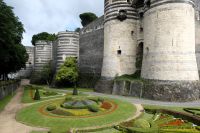 am Schloss von Angers