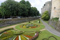 Teppichbeete in Angers