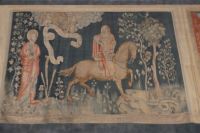 Wandteppichfragment in Angers