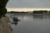Morgenstimmung an der Rhone