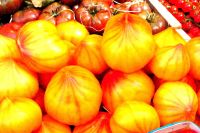 Tomatenvielfalt auf den Märkten der Provence