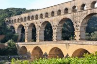 Am Pont-du-Gard