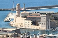 Festung am Hafen von Marseille 