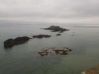 Saint-Malo Blick von der Stadtmauer