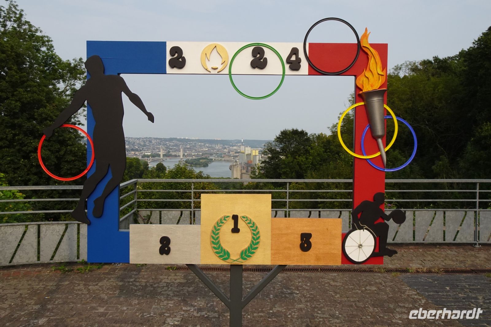 Tag 3, 19.08.2024 Blick auf Rouen 