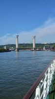Die Hebebrücke in Rouen