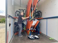 RADREISE LOIRE 3.-11.9.24: Zum guten Ende werden die Räder wieder eingeladen