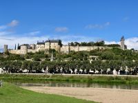 RADREISE LOIRE 3.-11.9.24: Blick auf Chinon