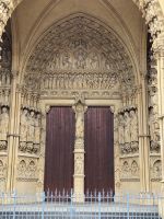 RADREISE LOIRE 3.-11.9.24: Das Portal der Kathedrale von Metz