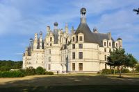 Schloss Chambord im Abendlicht