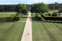 Sichtachse in die Gärten von Chambord