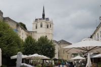 Blick auf das Schloss von Amboise