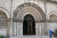 Eingang zur Kirche von Cognac