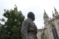 Bronzeskulptur von  Chaban Delmas