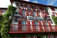 Haus mit Chilischoten in Espelette