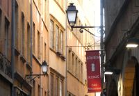 Stimmungsvolle Beleuchtung in Lyon