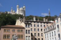 Blick zur Basilika Notre-Dame