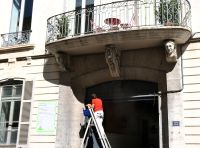 Restaurierungsarbeiten in Lyon