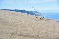 weiter Blick auf das Meer