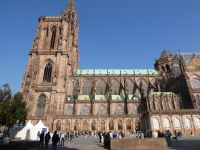 Straßburger Münster im Sonnenlicht