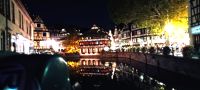 Straßburg am Abend-Quai de la Petite France