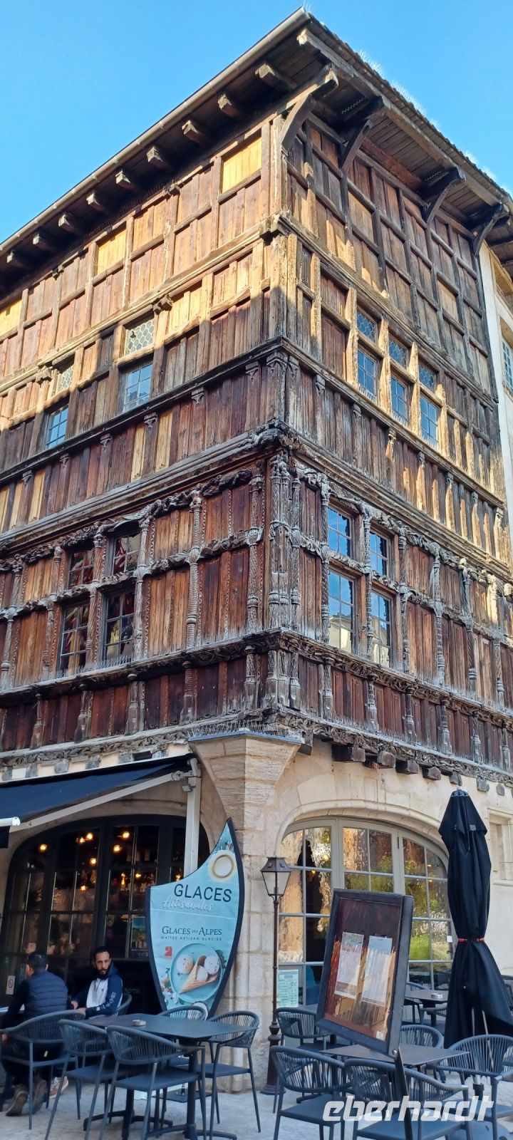 Mâcon : Maison de bois -das älteste Haus der Stadt