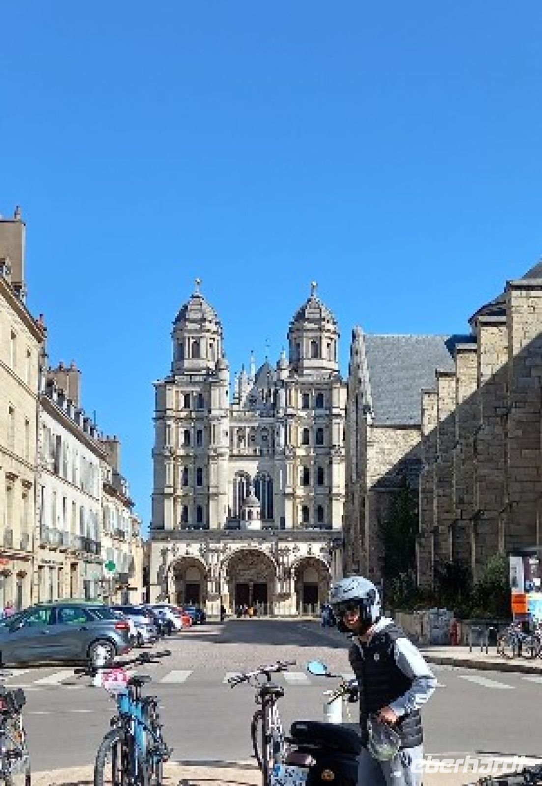 Dijon- Fassade der Kirche Notre Dame