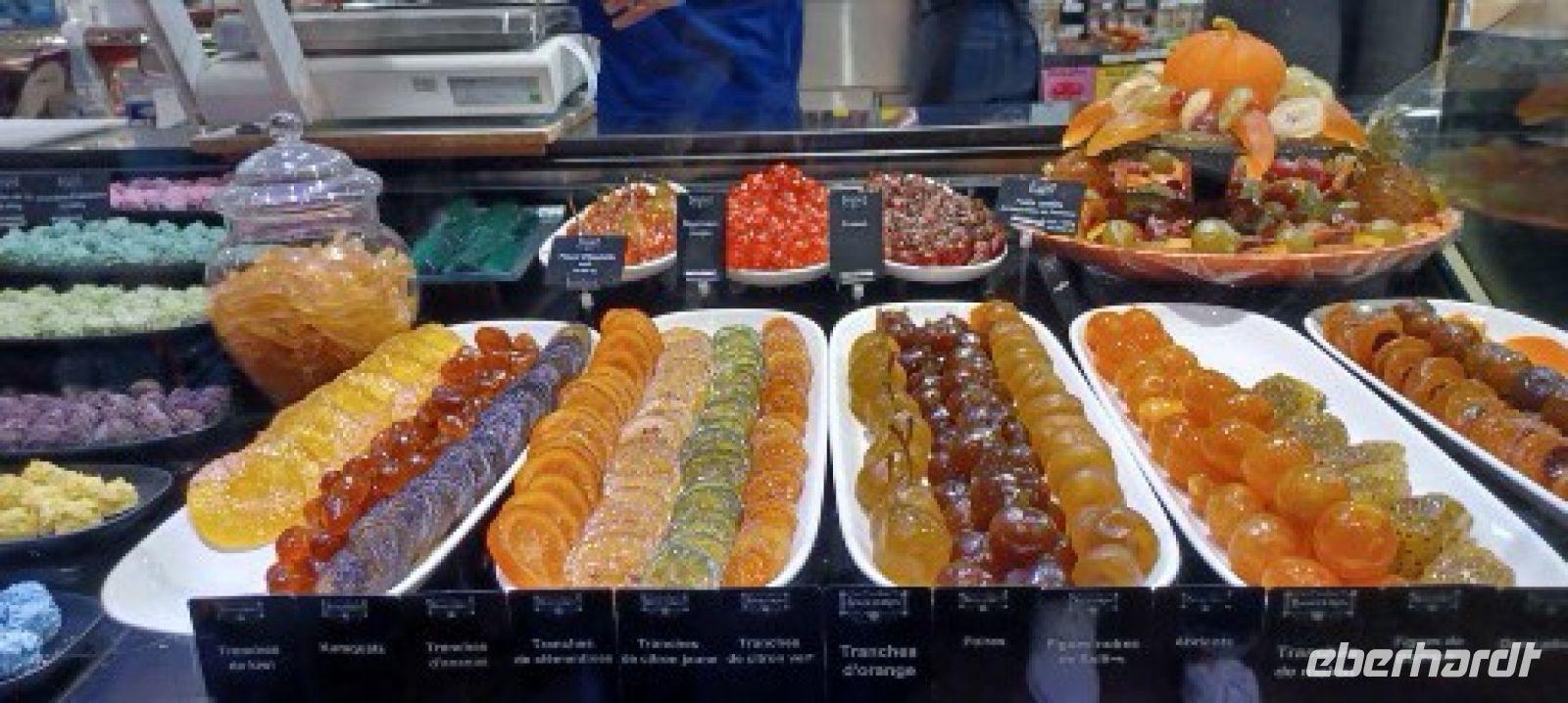 Markthalle-kandierte Früchte