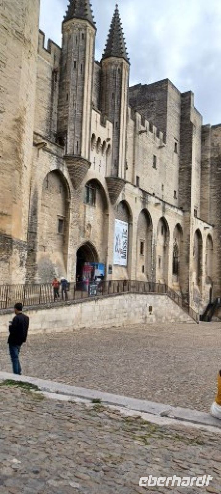 Avignon - Eingang zum Papstpalast