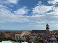 Blick vom Hotel nach Osten