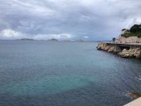 Blick auf die Inselwelt vor Marseille