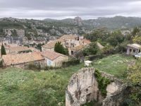 Ausblick vom Château Les Baux en Provence