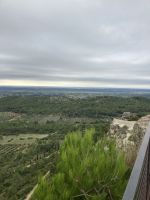 Ausblick Les Baux en Provence