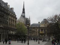 Blick zur Sainte Chapelle