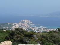 Blick auf Calvi