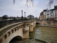 29.12.2024 Morgenspaziergang zum Louvre, Pont Neuf