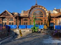 Buvette Cachat im Umbau